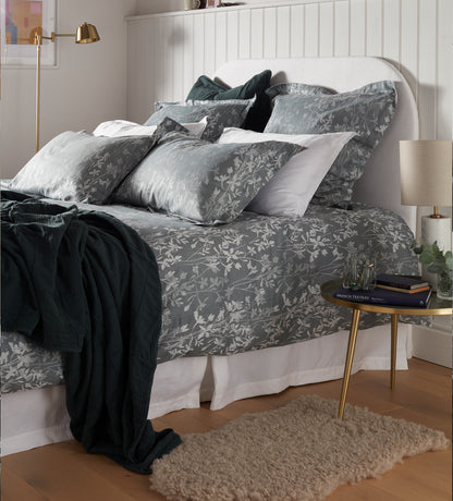 Florence Floral Jacquard 100% Cotton Bed Linen