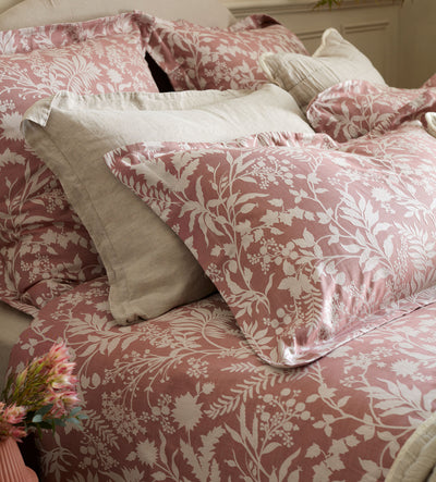 Fern Jacquard 100% Cotton Duvet Cover