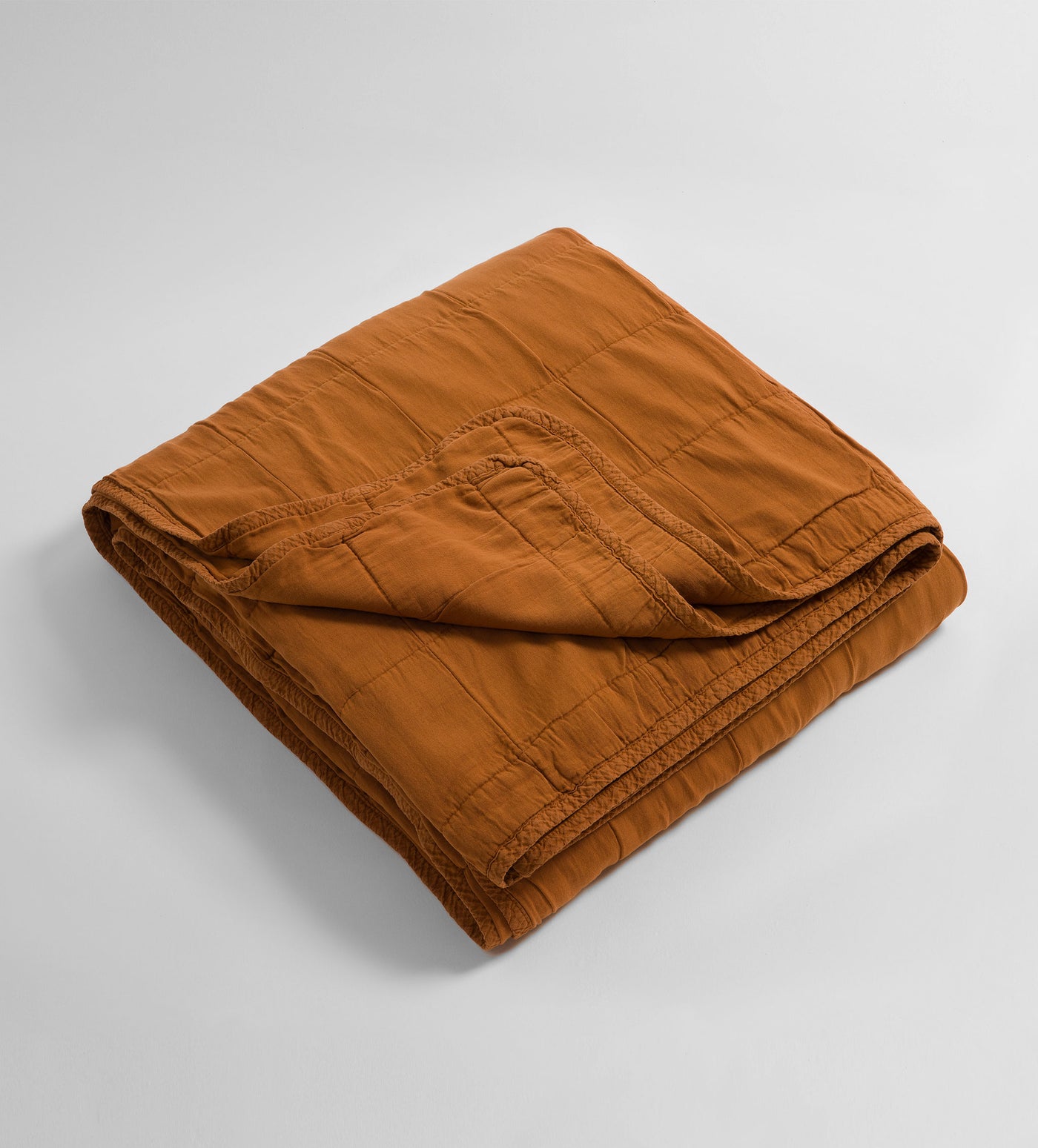 Amber Finn 100% Cotton Quilted Throw