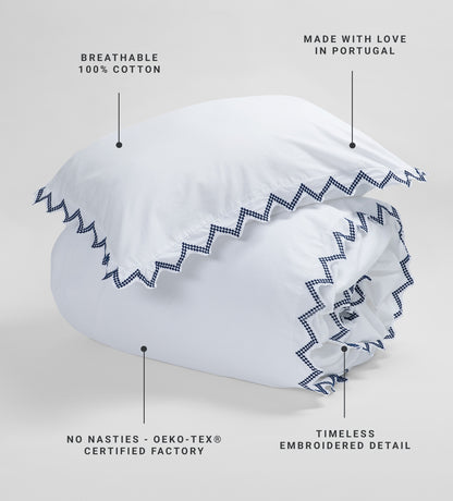 Glassette Freida 100% Cotton Oxford Pillowcase