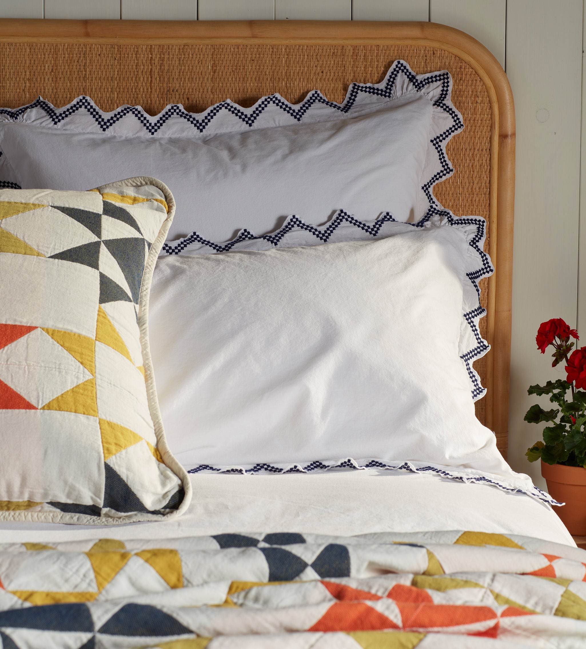 Glassette Freida 100% Cotton Oxford Pillowcase