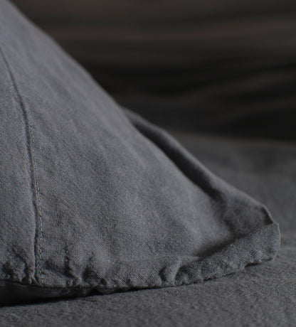 French Blue Super Hero Linen Blend Bed Linen