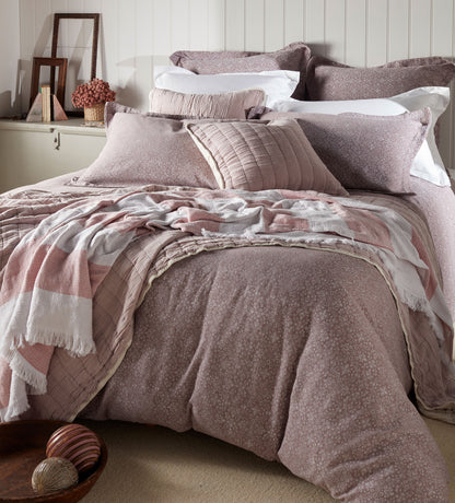 Jasmine Floral Jacquard 100% Cotton Bed Linen