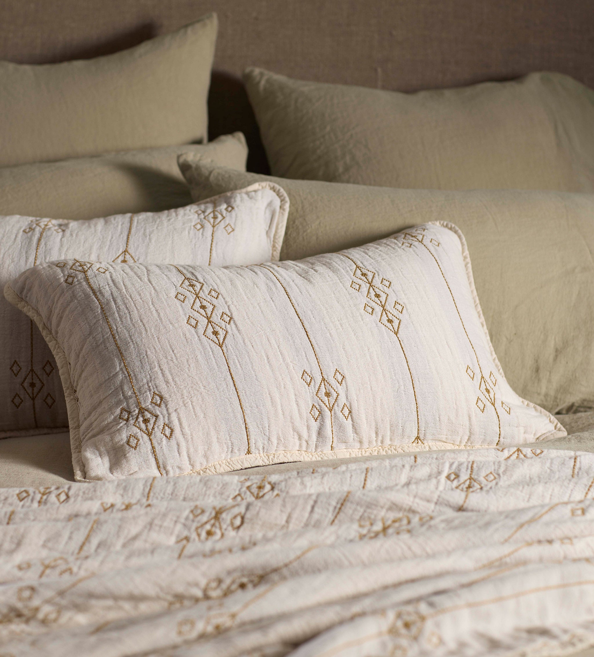 Jasper 100% Cotton Cushion Cover
