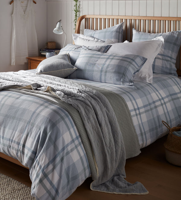 Lauren Check 100% Cotton Housewife Pillowcase