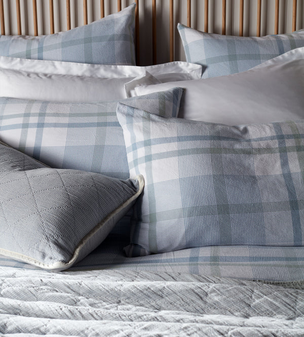 Lauren Check 100% Cotton Housewife Pillowcase