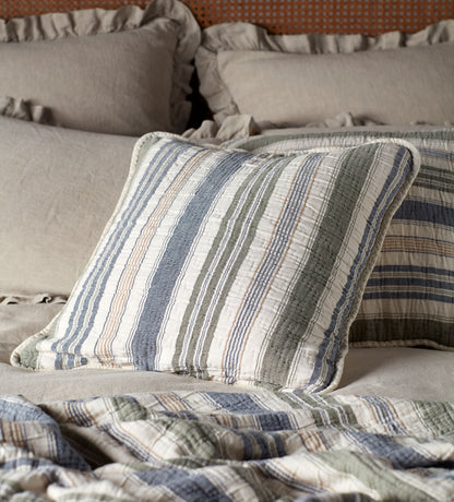 Magnus 100% Cotton Quilted Cushion Cover
