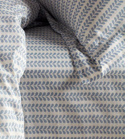 Molly Mahon Blue Bindi 100% Cotton Bed Linen