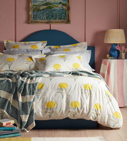 Molly Mahon Marigold 100% Cotton Duvet Cover