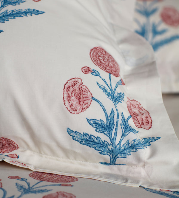 Molly Mahon Poppy 100% Cotton Oxford Pillowcase