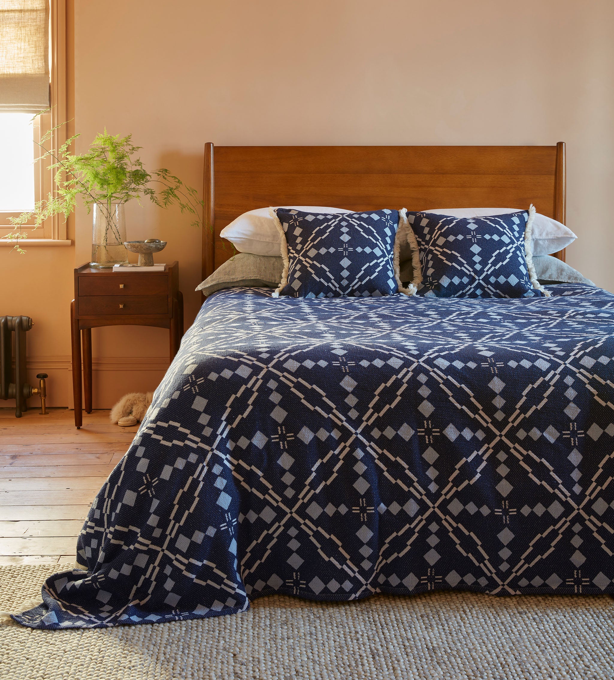 Marjorie 100% Cotton Blanket