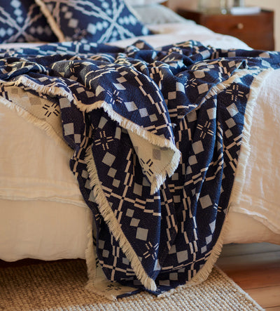 Marjorie 100% Cotton Blanket