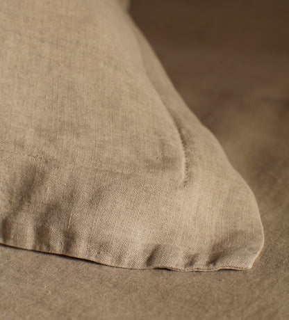 Natural 100% Linen Oxford Pillowcase