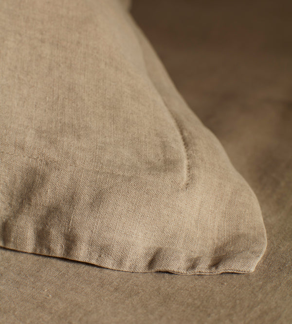 Natural 100% Linen Oxford Pillowcase