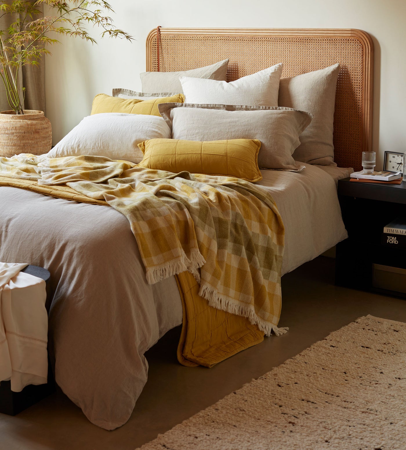 Natural 100% Linen Bed Linen