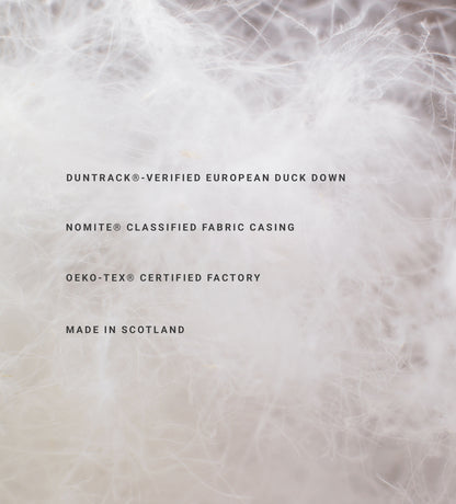 Natural European Duck Down Pillow