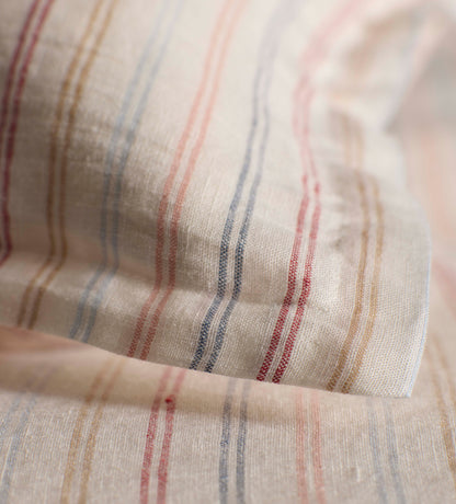 Olivia Stripe 100% Linen Bed Linen