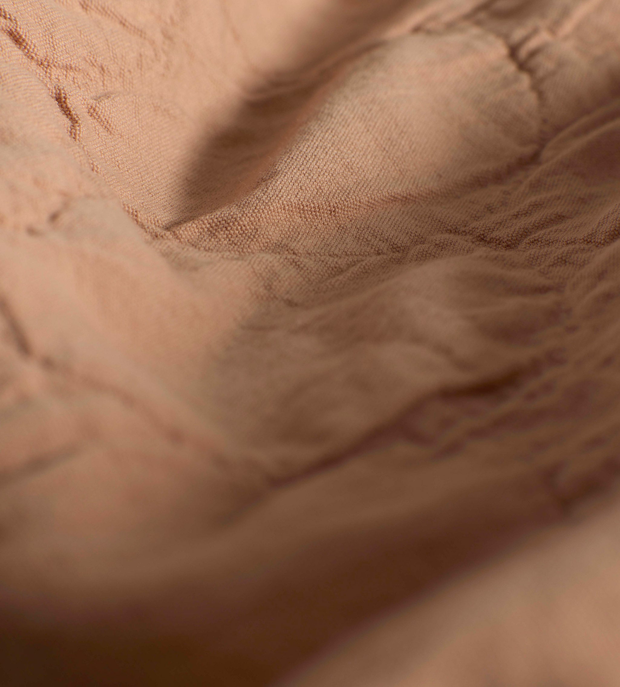 Plaster Pink Milo 100% Cotton Quilted Throw
