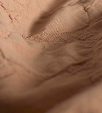 Plaster Pink Milo 100% Cotton Quilted Throw