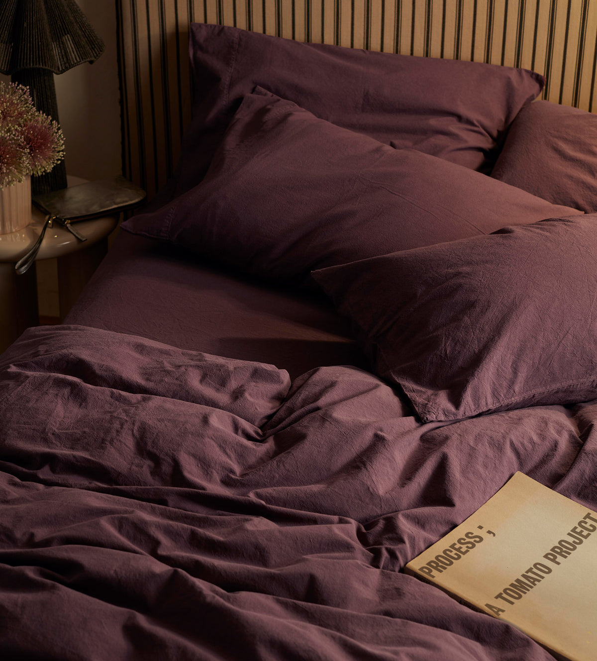 Plum Simply Organic Cotton Pillowcase