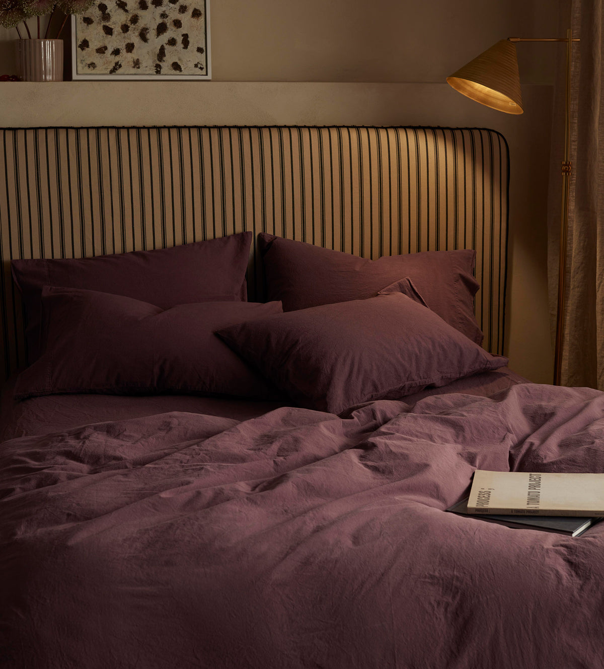 Plum Simply Organic Cotton Pillowcase