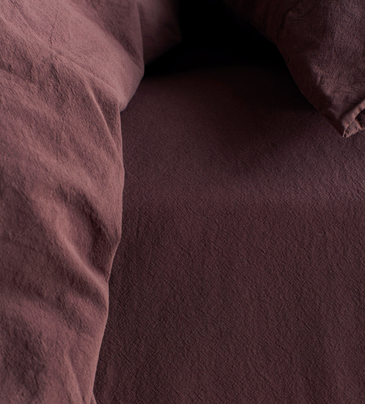 Plum Simply Organic Cotton Fitted Sheet