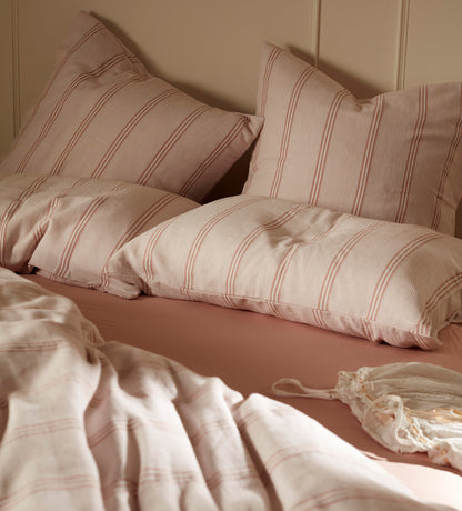 Rosewood Katie Stripe 100% Organic Cotton Bed Linen