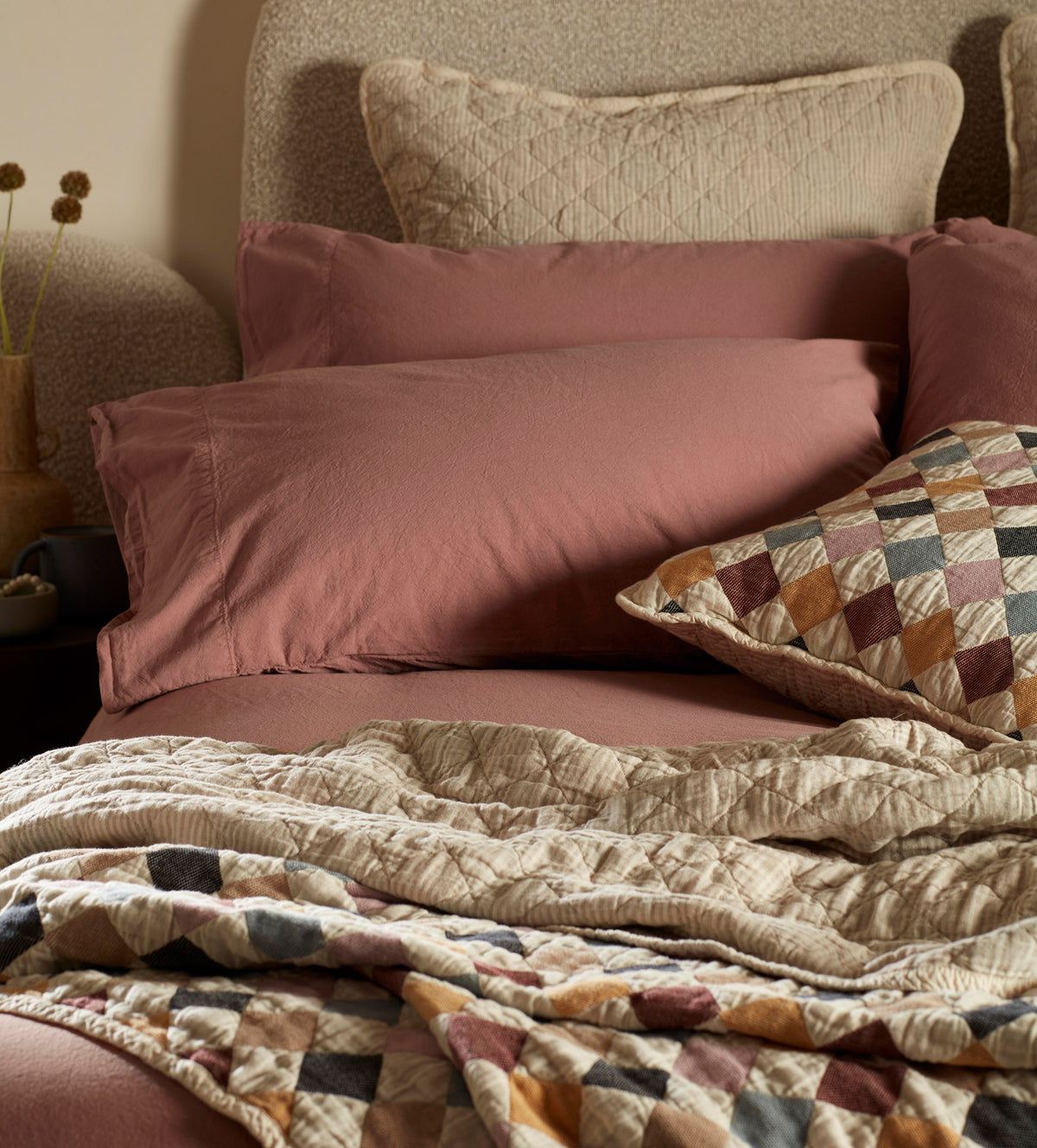 Rosewood Simply Organic Cotton Pillowcase