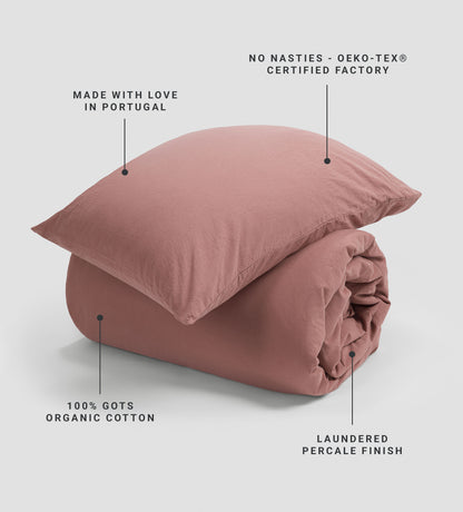 Rosewood Simply Organic Cotton Pillowcase