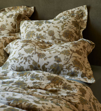 Rosie Floral Jacquard 100% Cotton Bed Linen