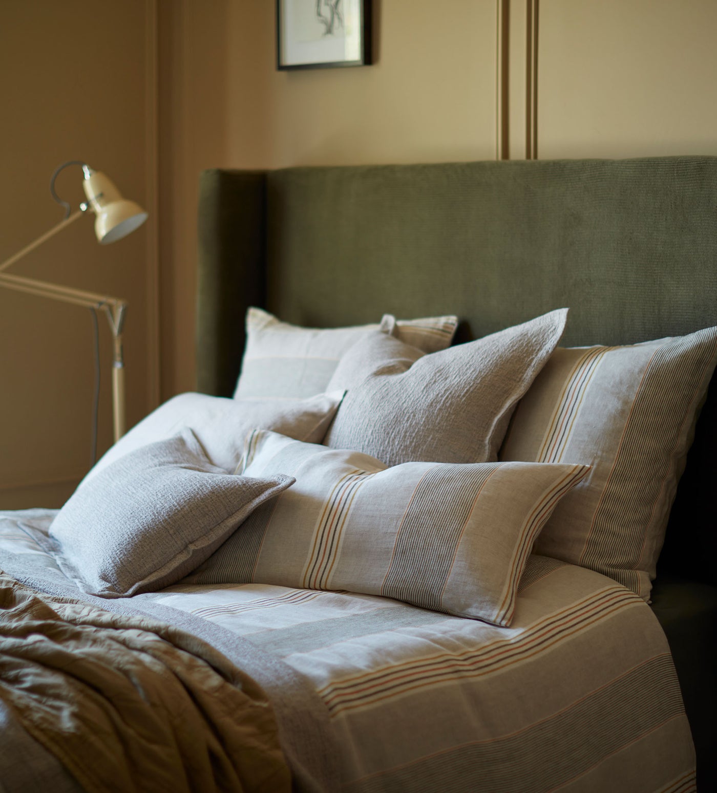 Sophie Stripe 100% Linen Bed Linen