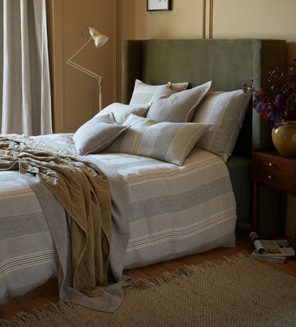 Sophie Stripe 100% Linen Bed Linen