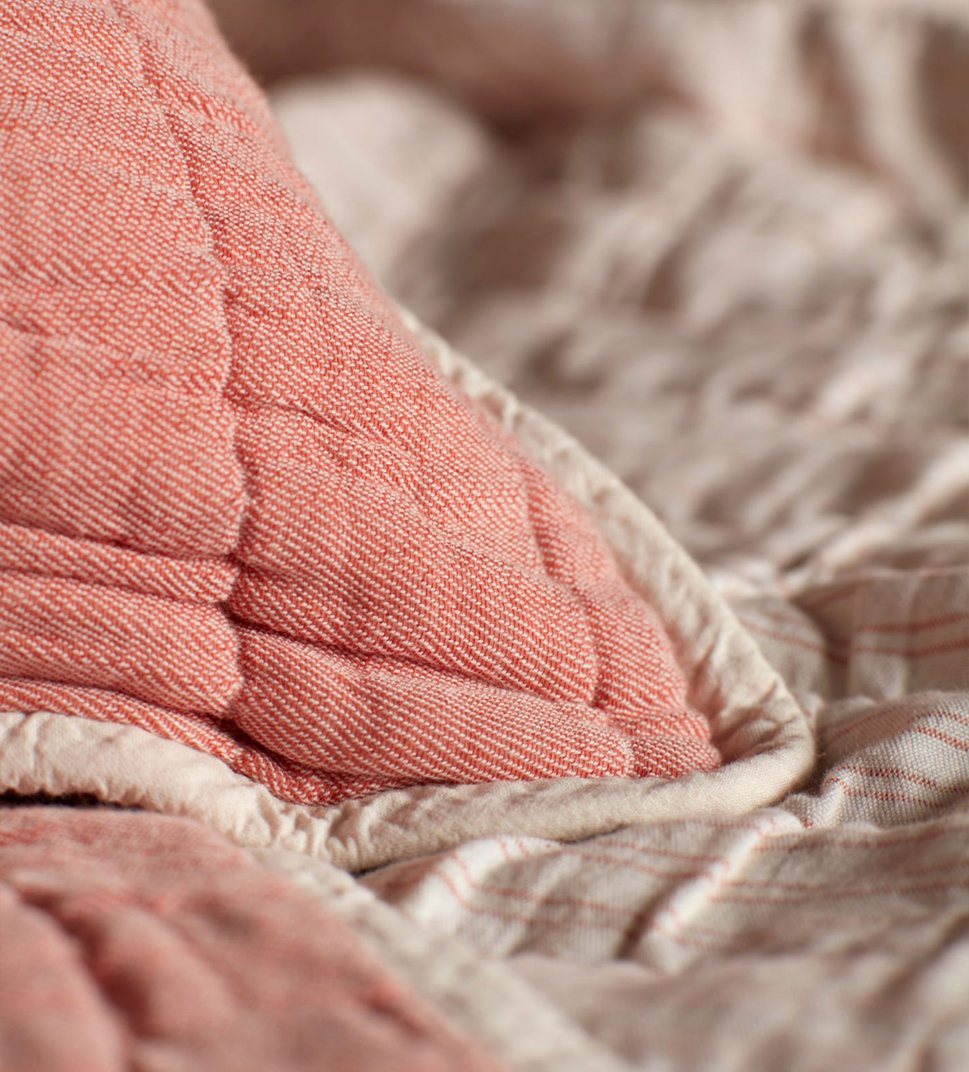 Spice Vivienne 100% Cotton Quilted Throw