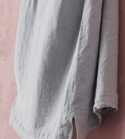 Stone Grey 100% Linen Nightwear