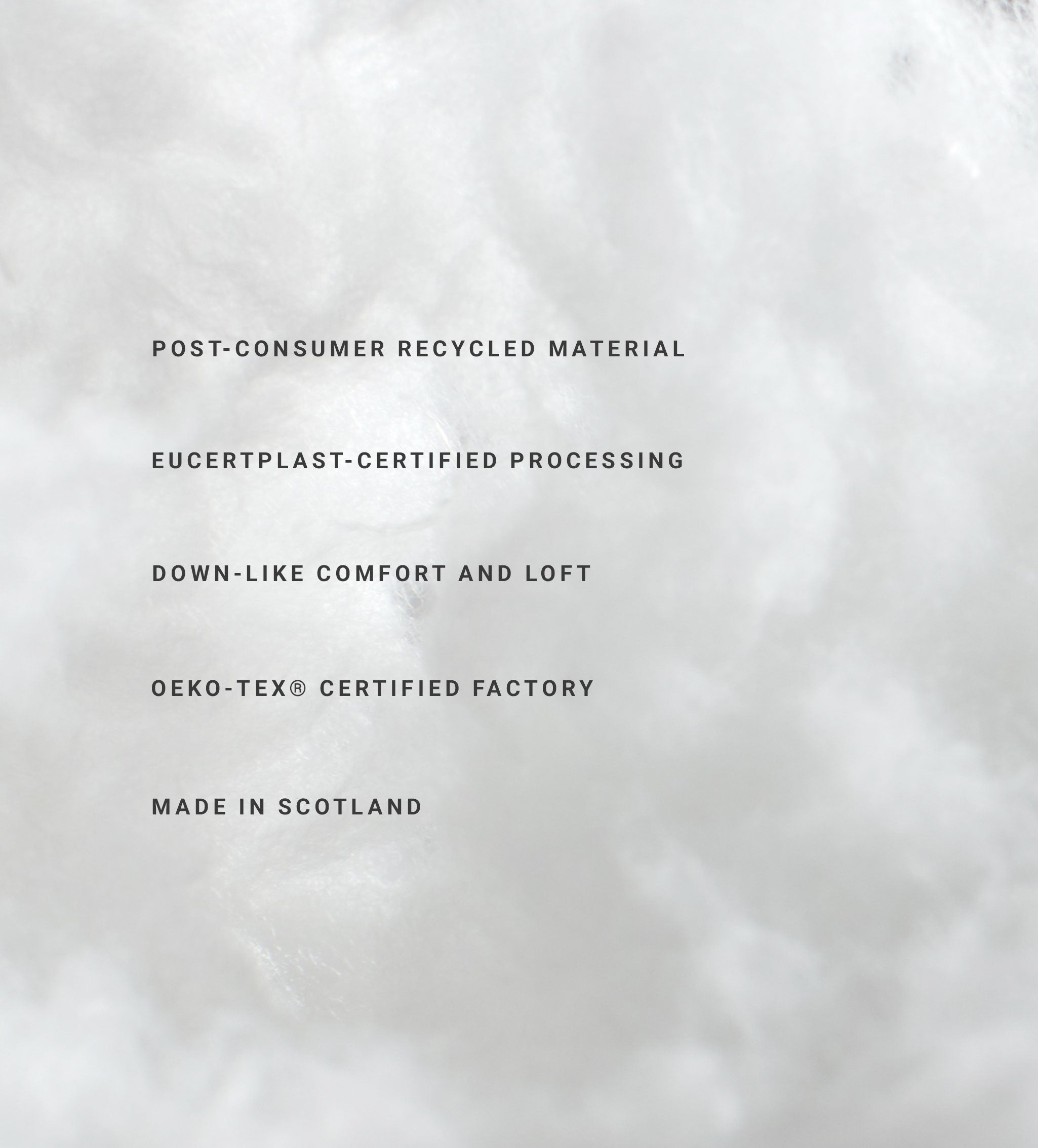 Synthetic Recycled Softie Pillow