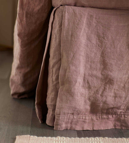 Vintage Rose Linen Valance