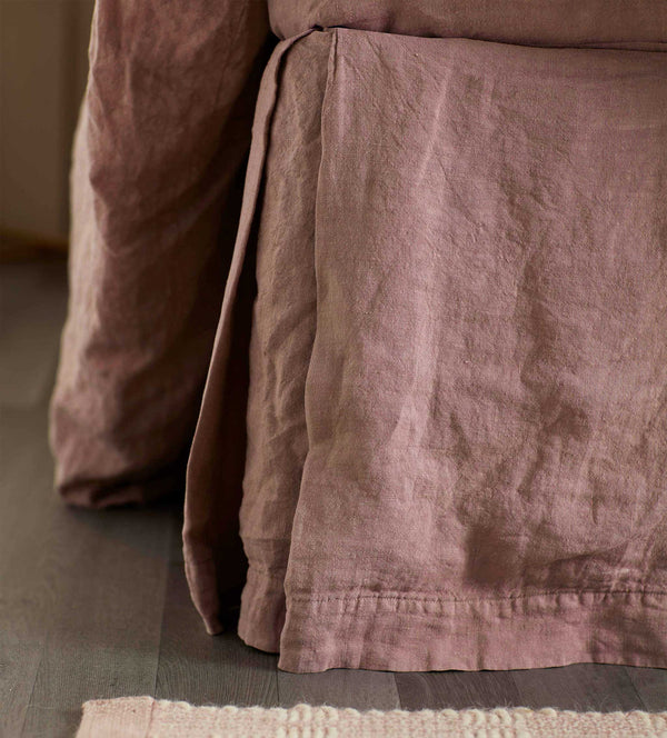 Vintage Rose Linen Valance