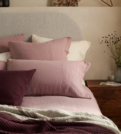 Vintage Rose Super Hero Linen Blend Bed Linen