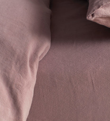 Vintage Rose Super Hero Linen Blend Fitted Sheet