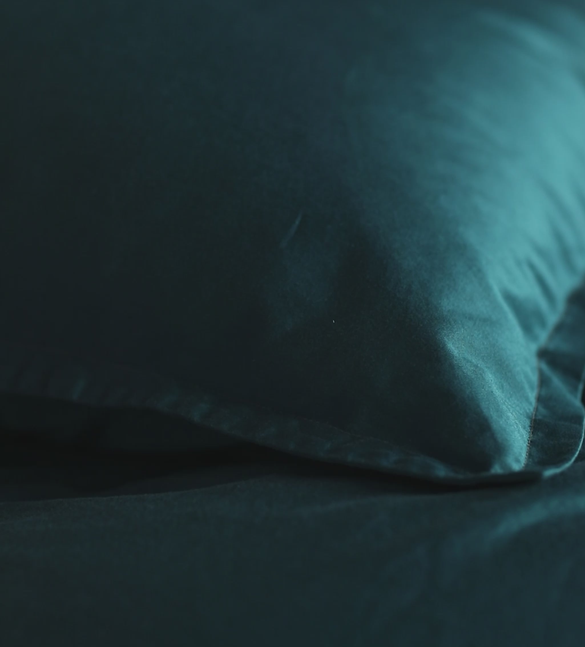 Deep Teal Super Soft 100% Cotton Duvet Cover