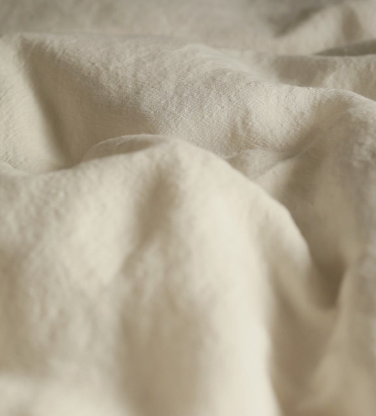Clotted Cream Super Hero Linen Blend Bed Linen