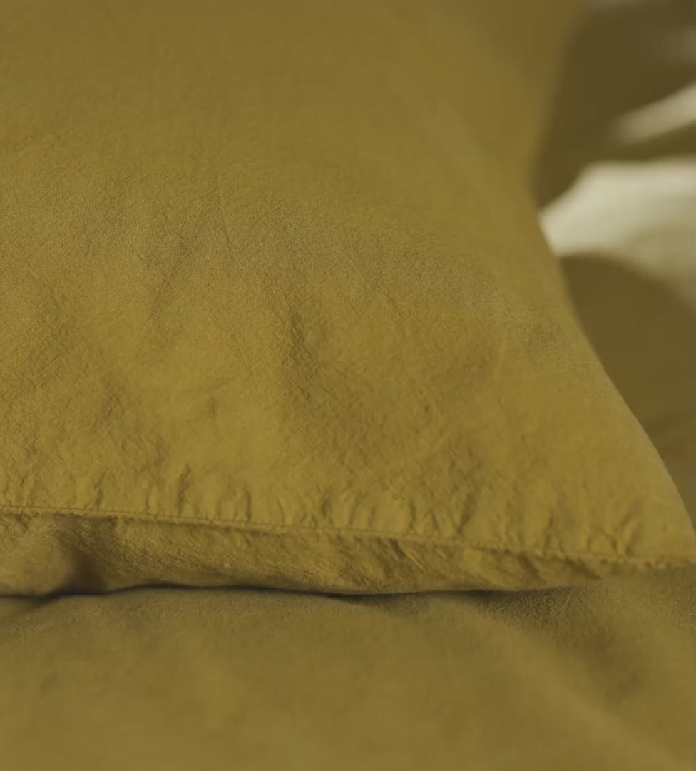 Bronze 100% Organic Cotton Bed Linen