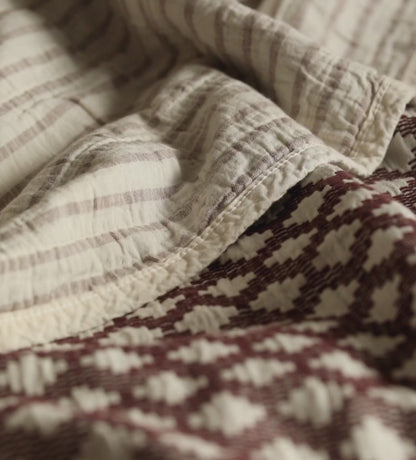Maya 100% Cotton Quilted Throw
