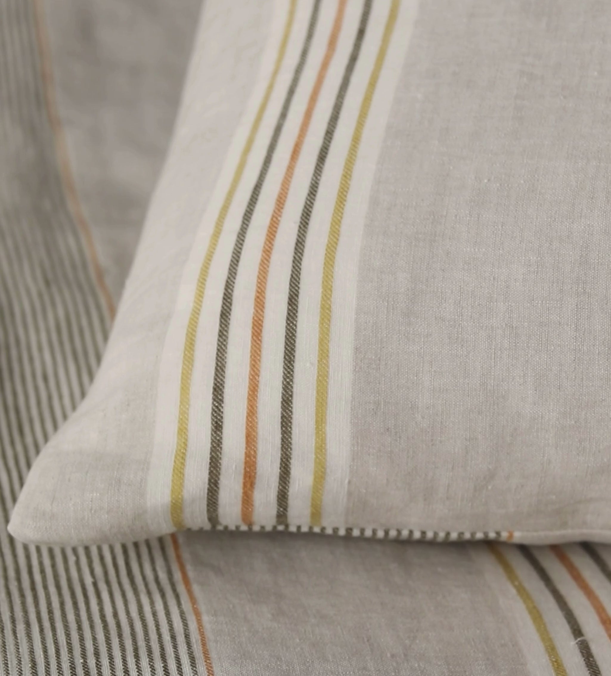 Sophie Stripe 100% Linen Bed Linen