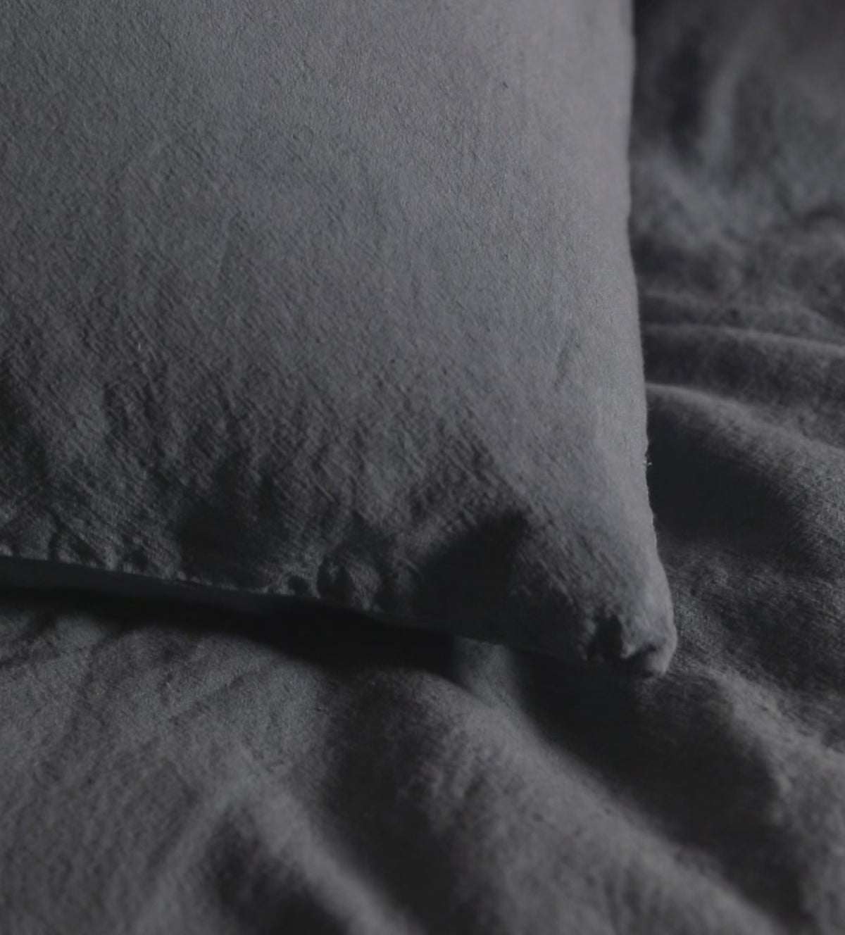 French Blue Super Hero Linen Blend Bed Linen