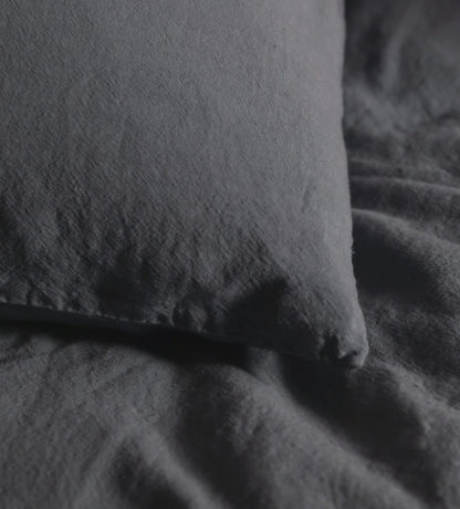 French Blue Super Hero Linen Blend Bed Linen