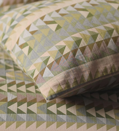 Green Jude 100% Cotton Housewife Pillowcase