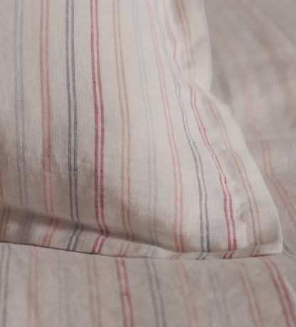 Olivia Stripe 100% Linen Bed Linen