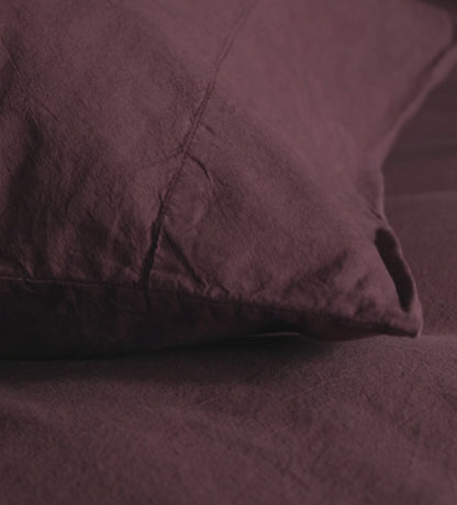 Plum Simply Organic Cotton Pillowcase