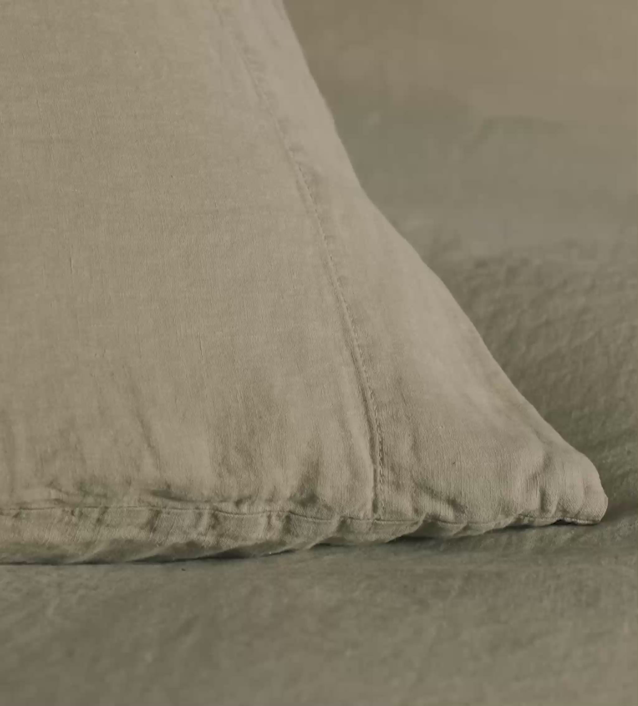 Soft Sage 100% Linen Bed Linen